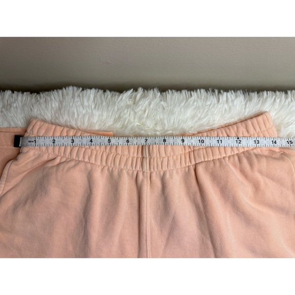 Skims | French Terry Low Rise Straight Leg Pant | Cantaloupe | XS - Picture 3 of 3